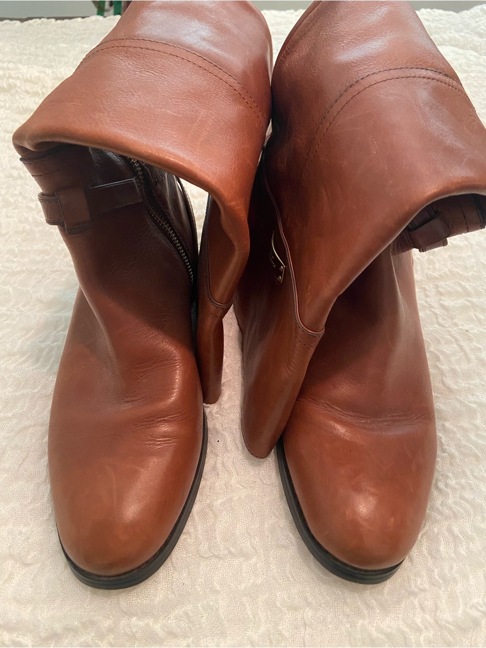 COACH MICHA RIDING BOOTS SIZE 9 - Picture 3 of 9